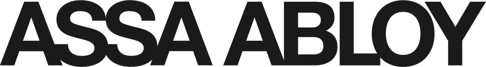 assa abloy black logo